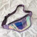 Fashion PVC Holographic Fanny Pack Travel Waist Bag Laser Purse Shoulder Chest Bag M71021