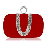 Velvet rhinestones luxury evening bags handbags