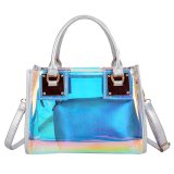 Transparent Hologram Laser Handbags Bag JDA 222839