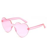 Trendy  Heart Shaped Sunglasses  s801829