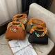 Retro Multi Color Bucket Handbags 194-202536