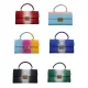 Luxury ghigh quality  rainbow handbags fb906374