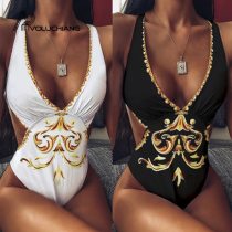 Bathing Suit Padded Beachwear Swimming Suit One Piece