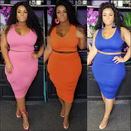 Plus Size XL-5XL Sexy Dress Dresses YF1022