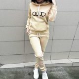 Women Hoodie Printed Tracksuit Tracksuits