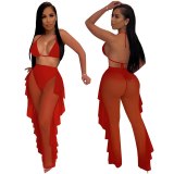 Women Solid Beach Bodysuit Bodysuits Outfit Outfits 4261