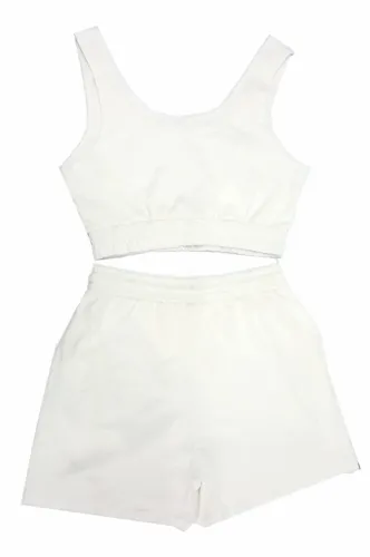 Casual Solid Crop Top And Shorts Fitness Bodysuit Bodysuits Outfit Outfits CY7002
