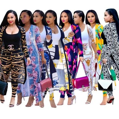 Fashion long-sleeved printed cloak tights Bodysuit Bodysuits Outfit Outfits X9189