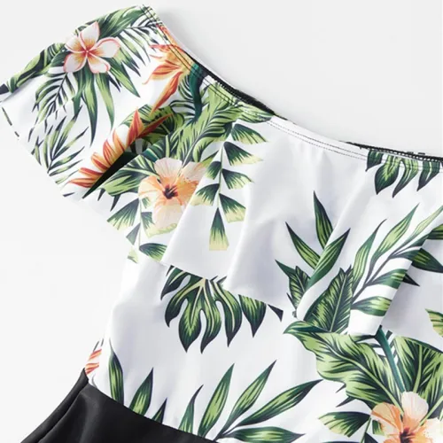 Father Son Mommy And Me Leaf Swimsuit Swimsuits 2025