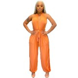 Fashion Side Hollow Out High Waist Holiday Bodysuit Bodysuits Outfit Outfits T301