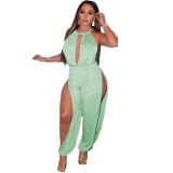 Fashion Side Hollow Out High Waist Holiday Bodysuit Bodysuits Outfit Outfits T301