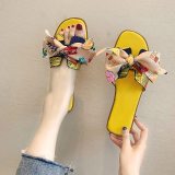 Fashion Bow Indoor Outdoor Beach Slippers Slides Sandals A05