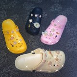 Fashionable anti slip drill  Slippers Slides Sandals