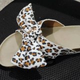 Fashion Leopard Rainbow Color  Open Round Toe  Slippers Slides Sandals 99991010