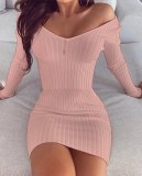 Sexy Off Shoulder Long Sleeve Bodycon for Bodysuit Bodysuits Outfit Outfits D2823