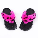 Fashion Real Rex Rabbit Fur Slipper Slippers Slide Slides HY-ZTTMRZTX