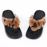 Fashion Real Rex Rabbit Fur Slipper Slippers Slide Slides HY-ZTTMRZTX