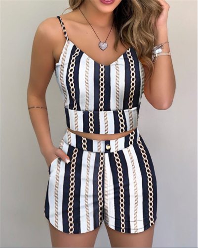 Fashion Women Shorts Suits 2Pieces Sets Bodysuit Bodysuits Outfit Outfits 206359