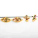 Cactus Potted Colored Zircon Ear Studs Earring Earrings err2435