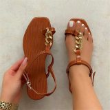 Fashion Toe Open Toe Sandal Sandals Slides 4458