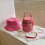 Fashion Luxury Bandana Bucket Hat and Handbags Bags