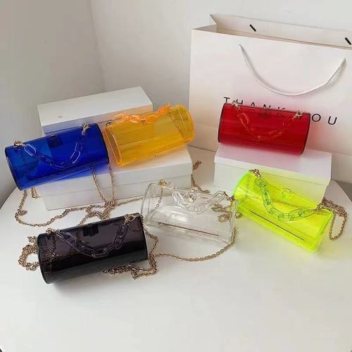 Fashion Transparent  PVC Crossbody Shoulder Bag Bags Handbags cx827485