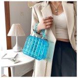 Fashion Trapezoid Box Transparent Candy Color Bag Bags Handbags cx204051