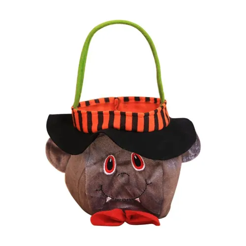 Halloween Candy Prop Trick Kids Pumpkin Doll Bag Bags Handbags