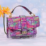 Graffiti Translucent Shoulder Large Capacity Bag Bags Handbags PS-8053