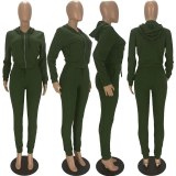 Fashion Casual T2 Piece Long Sleeve Hoodies Tracksuit Tracksuits YT3289