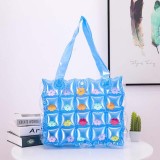 Fashion PVC Air Filled Folded Waterproof Shoulder Bag Bags Handbags DJ00617