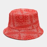 Vintage Print Bucket Fisherman Hats YFM126