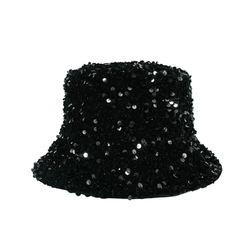 Glitter Sequins Folded Windproof Fisherman Hats M0516