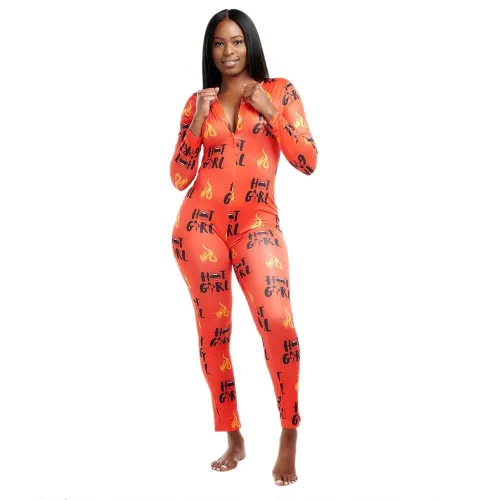 Fashion Print Sweet Low Neck Bodysuit Bodysuits Outfit Outfits H222
