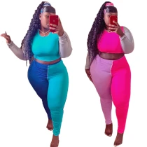 Plus Size 2 Piece Set Bodysuit Bodysuits Outfit Outfits P506475