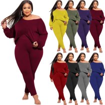 Women Solid Color 2 Pieces Set Bodysuit Bodysuits Outfit Outfits TP229