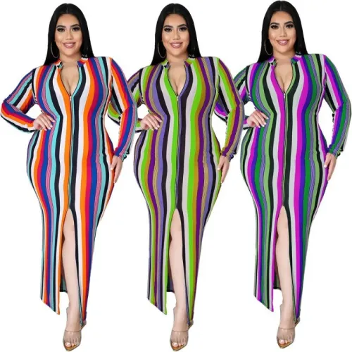 Women Print Dress Dresses GJ7812