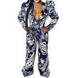 Geometric Printed 2 Piece Set Bodysuit Bodysuits Outfit Outfits ZL1729