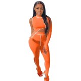 Sexy Hollowed Out Off Shoulder And Off Navel Bodysuit Bodysuits Outfit Outfits S3890