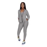 Women 3 Piece Suits Skinny Yoga Suits Jogging Suits Tracksuit Tracksuits Outfits CN0051