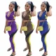 Sexy Print Sleeveless Sets Bodysuit Bodysuits Outfit Outfits F88377