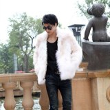 Warm Short Style Soft Fox Fur Overcoat Fur Jacket Coats 9