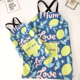 Cotton Cartoon Kids Adult  Apron Waterproof Kitchen Cooking Aprons