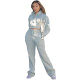 Casual Sweatsuits for Women Hoodies 2 Piece Sets F173