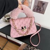 Fashion Lattice Women Shoulder Chains Hand Bags Z066677