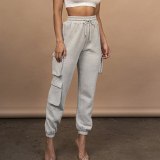 Casual Wide Leg High Waist Sports Pant Pants