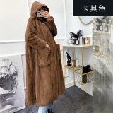 Winter Women Faux Mink Fur Coats A3445#