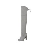 Sexy High Heels Over The Knee Strectch Fabric Boots S-15667