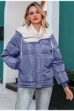 Fashion Hooded Down Cotton Thick Warm Parkas Jacket Coats