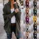 New Bat Sleeve Knitted Cardigan Sweater Coats 997788